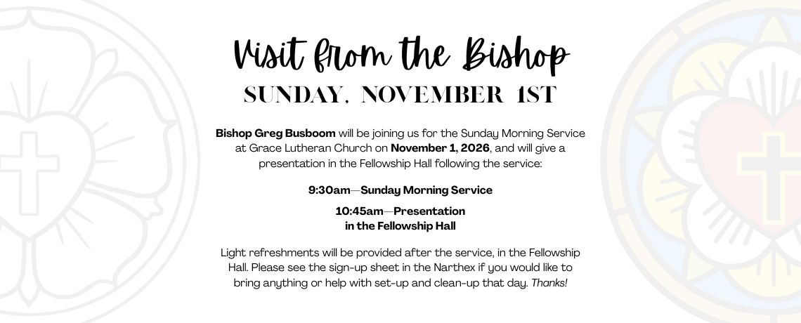 Visit from the Bishop